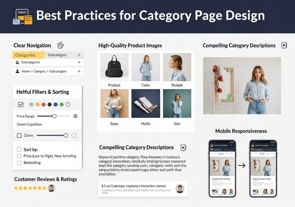 Best Practices for Category Page Design