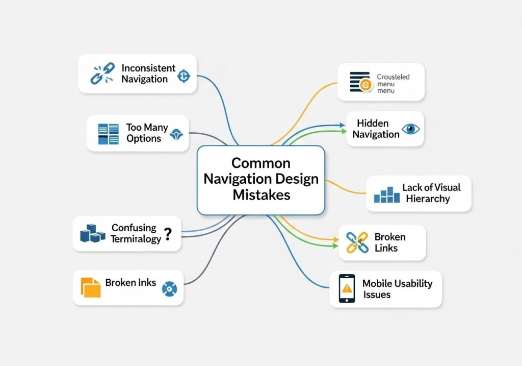 Common Navigation Design Mistakes