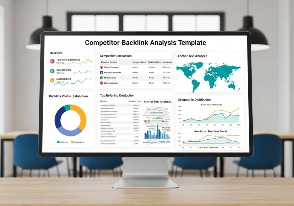 Competitor Backlink Analysis Template