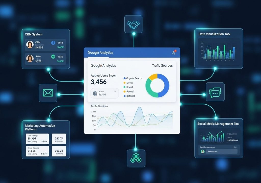 Connecting External Tools to Your Google Analytics Dashboard