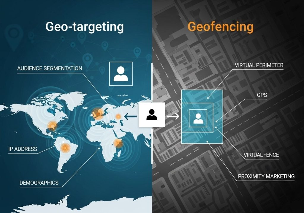 Geo-targeting vs Geofencing Understanding the Difference