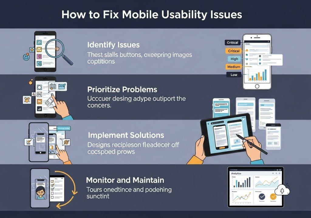How to Fix Mobile Usability Issues Step by Step