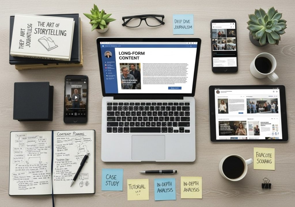 Long Form Content on Social Media Platforms