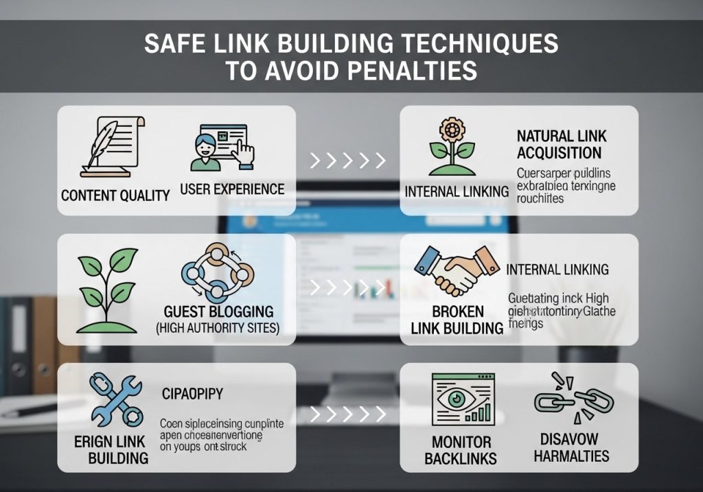 Safe Link Building Techniques to Avoid Penalties