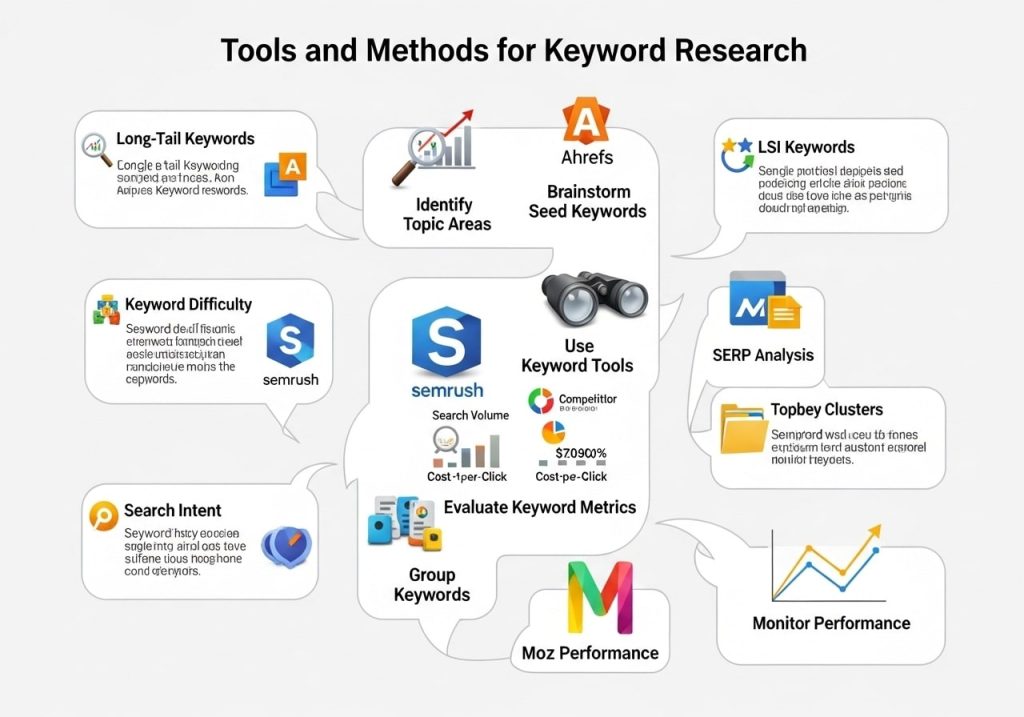 Tools and Methods for Keyword Research