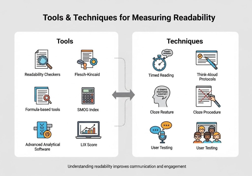Tools and Techniques for Measuring Readability