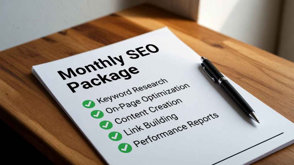 Monthly SEO Service for Better Google Rankings